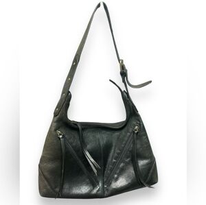 OSGOODE MARLEY90s  Double Zipper Front Shoulder Bag Spruce Green